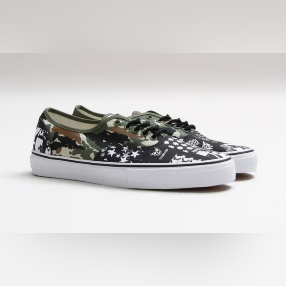 Vans X Syndicate Authentic "S" China Girl Summer Vintage Vans - Picture 2 of 9